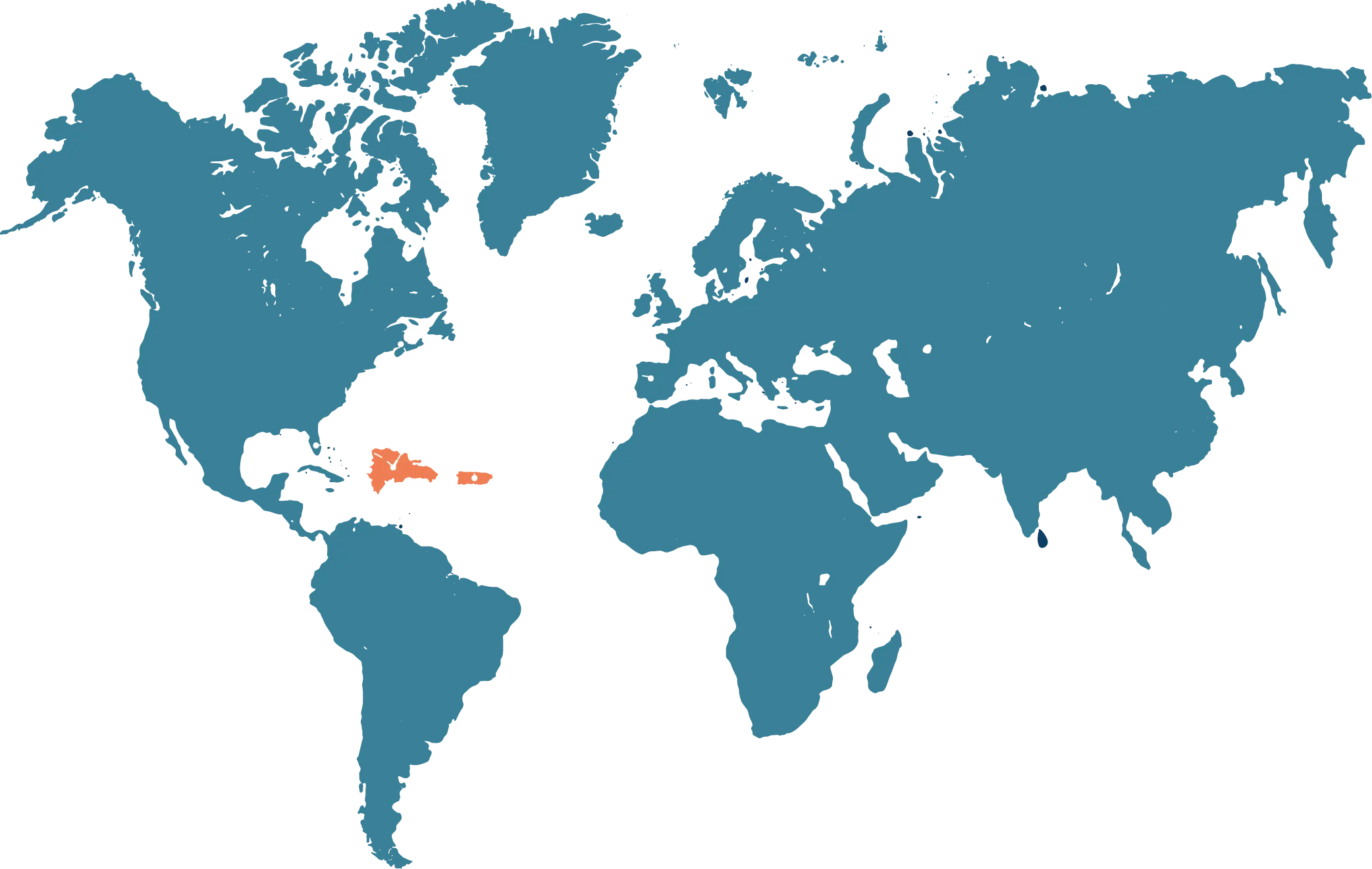 Mapa decorativo